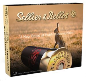 Sellier & Bellot SB12BSE Hunting 12Gauge 2.75" 12Pellets 1 1/4oz 00Buck Shot 10 Box/25 Case