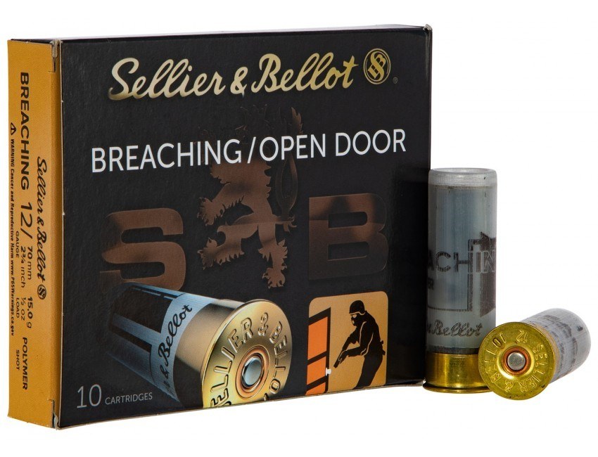 Sellier & Bellot SB12BR Breaching 12Gauge 2.75" 1/2oz 10 per Box/25 Case - Image 2