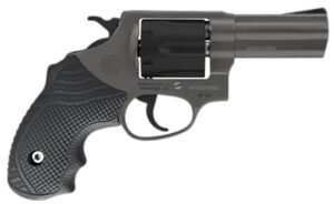 Rossi 2RP631CLOK RP63 Small Frame 357 Mag/38 Special +P 6-Round 3" Tungsten Cerakote Stainless Steel Barrel, Matte Black Cylinder, Tungsten Cerakote