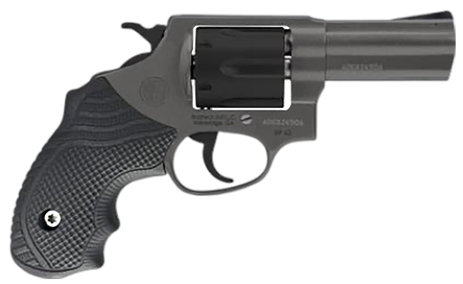 Rossi 2RP631CLOK RP63 Small Frame 357 Mag/38 Special +P 6-Round 3" Tungsten Cerakote Stainless Steel Barrel, Matte Black Cylinder, Tungsten Cerakote