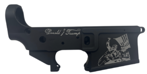 Menke Indstry Billet Lwr Receiver Multi Black Trump Exclusive