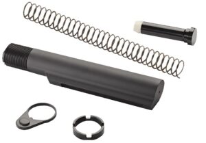 Advanced Technology A5102240 AR-15 Buffer Tube Assembly AR-15 Aluminum Black Anodized (MIL-Spec)