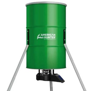 American Hunter 350 LB. Tripod Feeder with Updated SUNSLINGER Kit