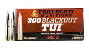 Fort Scott Munitions 300BLACKOUT 150GR Tui 20-Round 300-150-SCV2