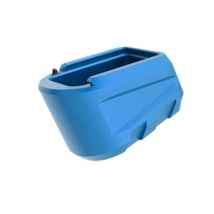 Tyrant Designs CNC TDP365MAGEXBLUE Magazine Extension 9mm Fits Sig P365 X Macro 3-Round Blue Aluminum