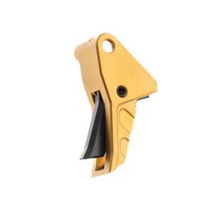 Tyrant Designs CNC TDECHETRIGGOLD/BLK I.T.T.S Gold/Black Fits Springfield Echelon