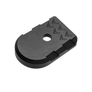 Tyrant Designs CNC TDP365BPMACROBLACK P365-XMACRO Base Plate Black Compatible with 17-Round XMacro Magazines