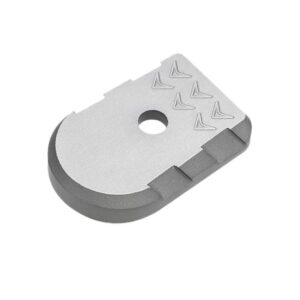 Tyrant Designs CNC TDP365BPMACROGREY P365-XMACRO Base Plate Grey Compatible with 17-Round XMacro Magazines