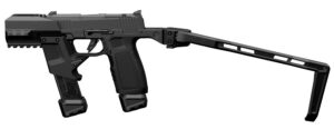 Tyrant Designs CNC TDP365TWSBLK Black Aluminum/Polymer Folding Fits Sig P365