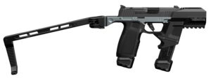 Tyrant Designs CNC TDP365TWSGNMTL Gunmetal Aluminum/Polymer Folding Fits Sig P365