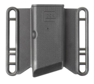 Glock MP033612 Mag Pouch OWB Black Polymer, Belt Slide Mount Up to 2.25" Wide, Fits Glock 42 Magazines Only