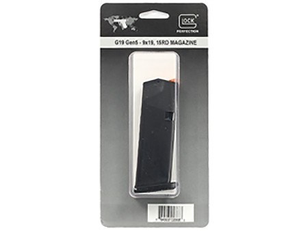 Glock 33812 G19 Gen5 15-Round 9mm Luger Black Polymer - Image 2