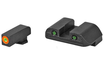 Glock Night Sight Set Ameriglo Bold Green Dots .165" Height Gen 3/4 G20/21/29/30/31/32/36/40/