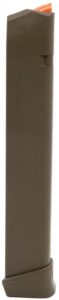 Glock 47462 G17/19 33-Round 9mm Luger Fits Glock 17/19/26/34/45 OD Green Polymer