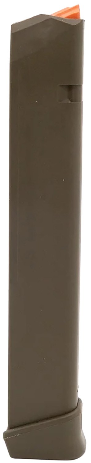 Glock 47462 G17/19 33-Round 9mm Luger Fits Glock 17/19/26/34/45 OD Green Polymer