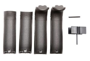 Glock 30819 Backstrap/Beavertail Set Compatible with Glock 20/21/40/41 Black Polymer