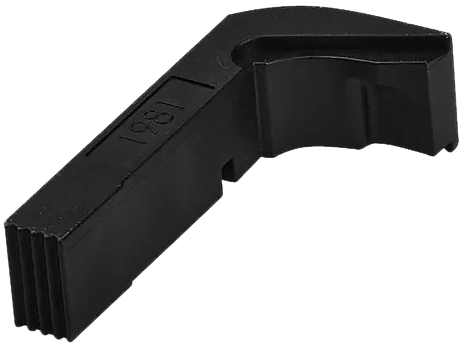 Glock 50955 Magazine Catch Extended 9mm/40S&with 357Sig/45ACP Glock 17T/17L/17/19/22/22P/23 Black