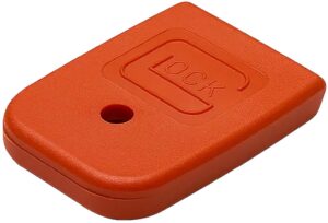 Glock 50971 Floor Plate 10mm Fits Glock 20/21/29 Orange Polymer