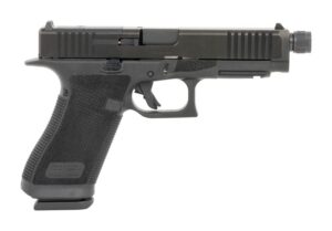 Glock P61750203TB G17 Gen6 Full Size 9mm Luger 15+1 4.49" Threaded Barrel, Steel Optic Ready/Serrated Slide, Polymer Frame with Accessory Rail