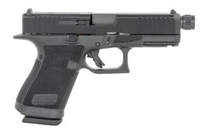 Glock P61950201TB G19 Gen6 9mm Luger 10+1 4.02" Threaded Barrel, Steel Optic Ready/Serrated Slide, Polymer Frame with Accessory Rail, Interchangeable
