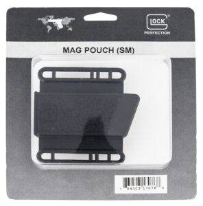 Glock MP17076 Mag Pouch OWB Black Polymer, Belt Loop Mount Up to 2.25", Fits G17/19/22/23/36/27/34/35