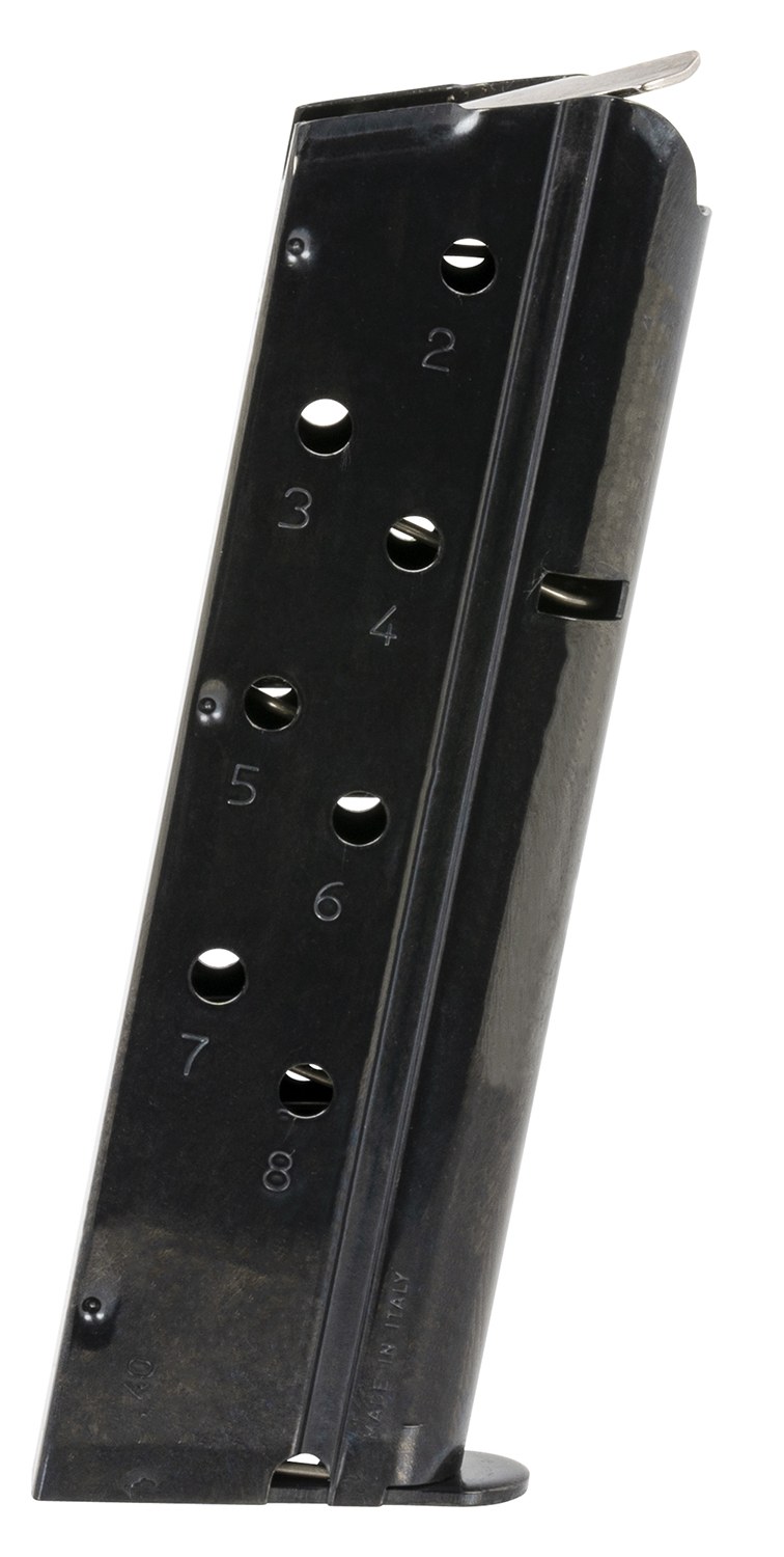 Mec-Gar MGCGOV40B 1911 8-Round 40 S&W Fits 1911 Government Blued Carbon Steel