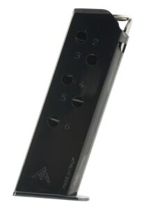 Mec-Gar MGWPPKSTB Walther PPK 6-Round 380 ACP, Blued Carbon Steel