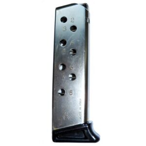 Mec-Gar Walther Pp .32 Acp 8-Round Finger Rest Nickle Magazine