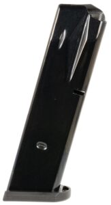 Mec-Gar MGPB9215B Standard 15-Round Flush 9mm Luger, Fits Beretta 92FS/M9/92G/92X Blued Carbon Steel