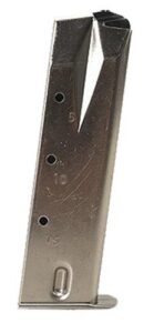 Mec-Gar MGRP8515N Ruger 15-Round 9mm Luger, Fits Ruger P95/P85/P89/P93/P94, Nickel Carbon Steel