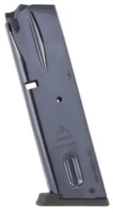 Mec-Gar MGSW5915N S&W 15-Round 9mm Luger, Fits S&W 5900 Series/915/910/659 Black Nickel