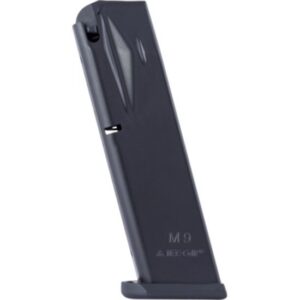 Mec-Gar Magazine Magazine Beretta 92FS/M9 Anti-Fric/Flush Fit 18-Round 9MM Blue