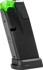Mec-Gar MGHC1200A Springfield Hellcat 12-Round 9mm Luger, Black Steel
