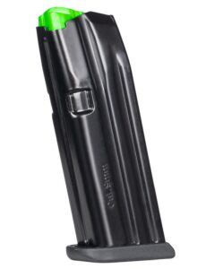 Mec-Gar Magazine Glock 19 9MM 15-Round Black Anti-Friction Coated Metal Magazine