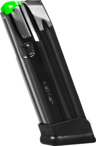 Mec-Gar MGG191800A Glock 19 18-Round 9mm Luger, Black Steel/Polymer