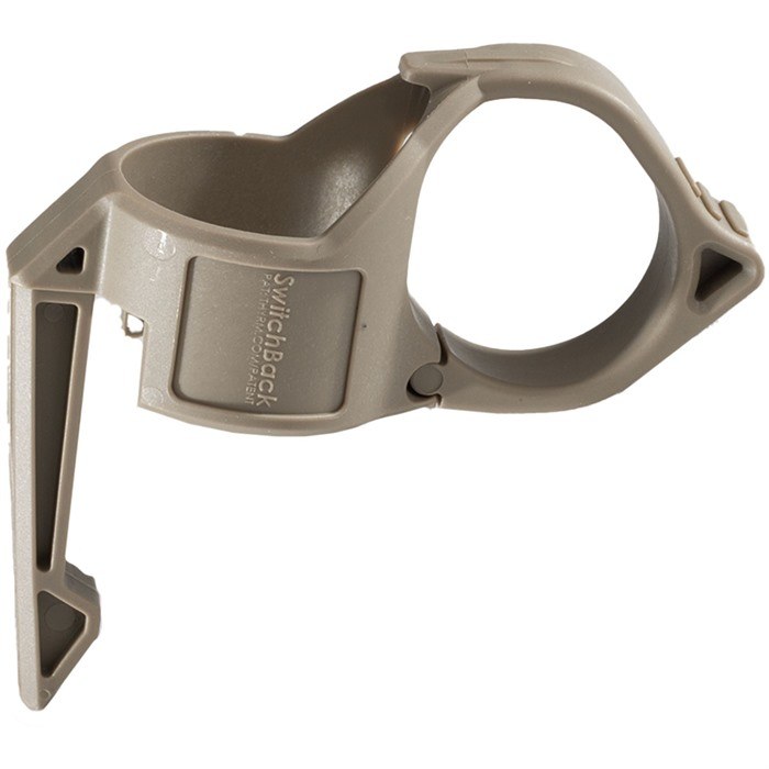 Switchback Df Flashlight Ring with Pocket Clip Switchback Df Flashlight Ring with Pocket Clip Tan