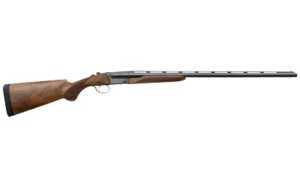 Akkar 520 High Noon Sxs Sgd 20 Gauge 28 in Barrel 3 in Hi Glossy Oxycap Steel Walnut Stock 5 Chokes