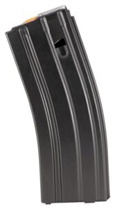 DuraMag 3023001178CPD Speed 30-Round 223 Rem/300 Blackout/5.56x45mm NATO for AR-15 Black with Orange Follower Detachable