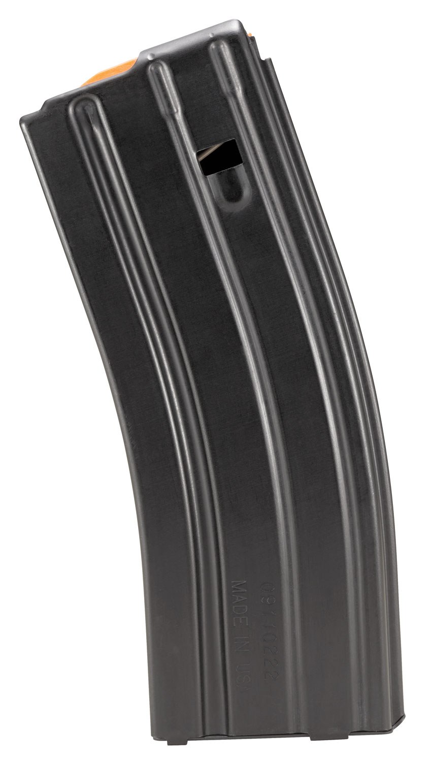 DuraMag 3023001178CPD Speed 30-Round 223 Rem/300 Blackout/5.56x45mm NATO for AR-15 Black with Orange Follower Detachable