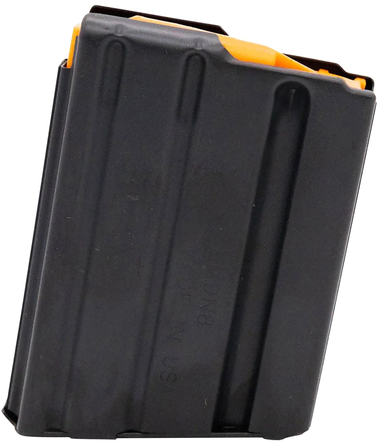 DuraMag 1023041178CPD SS 10-Round 223 Rem/300 Blackout/5.56x45mm NATO for AR-15 Black with Orange Follower Detachable