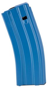 DuraMag 3023005175CPD Speed 30-Round 223 Rem/300 Blackout/5.56x45mm NATO for AR-15 Blue Aluminum with Black Follower Detachable