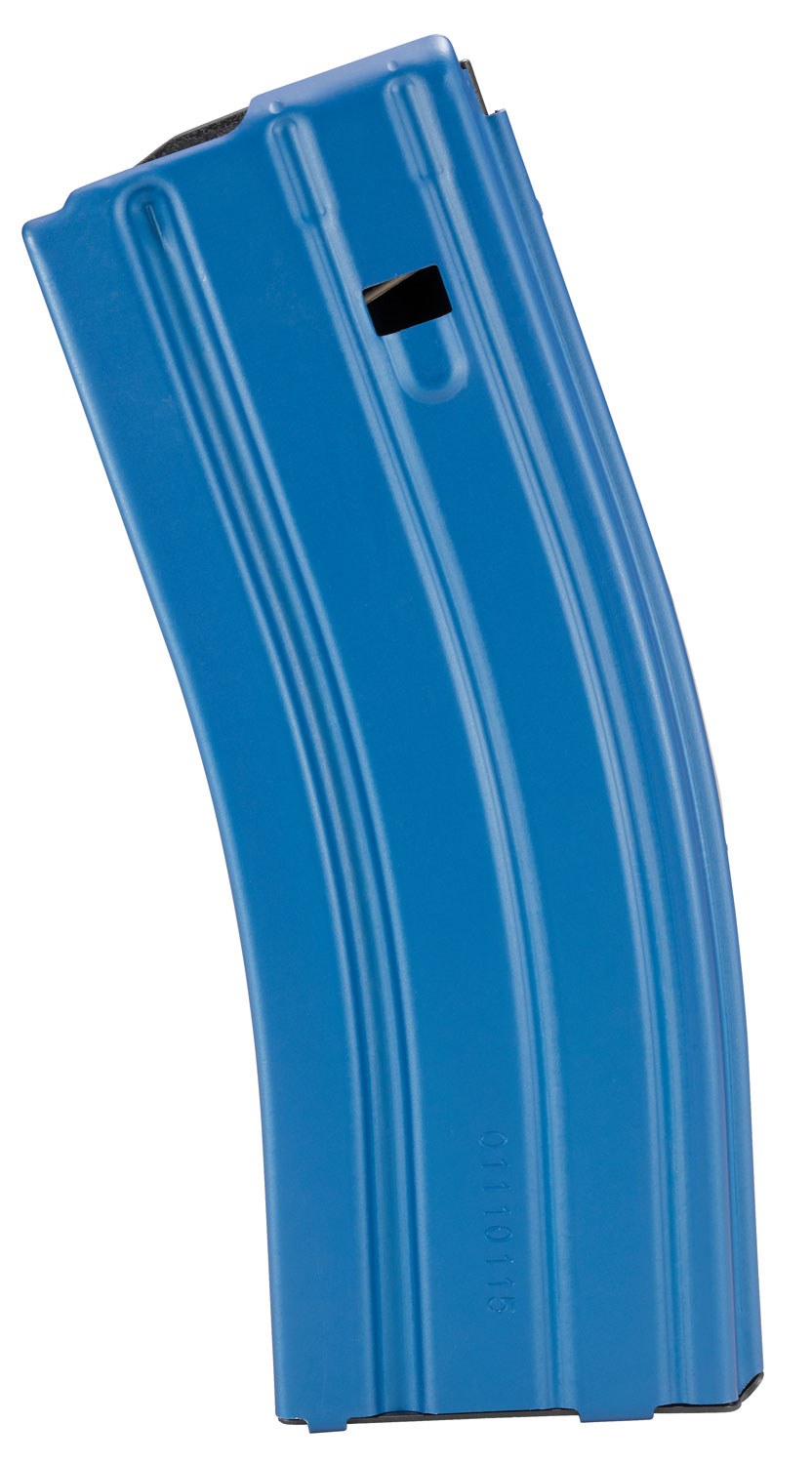 DuraMag 3023005175CPD Speed 30-Round 223 Rem/300 Blackout/5.56x45mm NATO for AR-15 Blue Aluminum with Black Follower Detachable