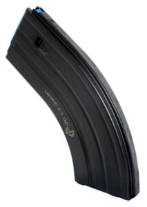 DuraMag 2865041206CPD SS 26-Round 6.5 Grendel/6mm ARC for AR-15 Black with Blue Follower Detachable