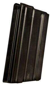 DuraMag 7X45041175CPD AR-15 Duramag SS 7-Round 450 Bushmaster Black Stainless Steel