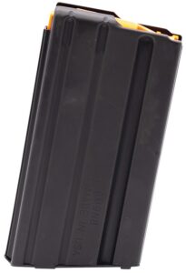 DuraMag 2023041178CPD SS 20-Round 223 Rem/300 Blackout/5.56x45mm NATO for AR-15 Black with Orange Follower