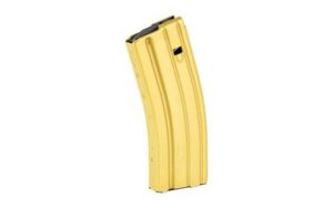 556/300BLK Aluminum Des Gold/Black Flw 30-Round Magazine