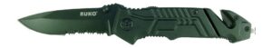 Ruko RUK0144S-CS 440A 3-1/4"BLK Rubber Folding