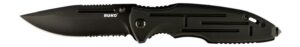 Ruko RUK0153-CS 440A 3-1/2"BLK Anodized Folding