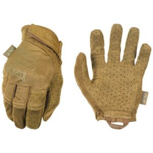 Mechanix Wear MSV72009 Specialty Vent Coyote Synthetic Leather Medium Hook & Loop Closure
