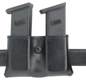 079 Plain Black Double Magazine Hld Gl 17 19